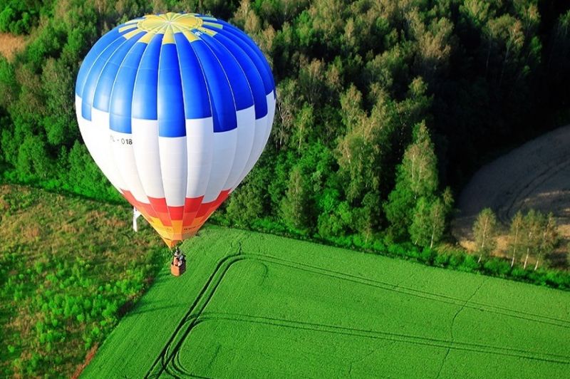 Lidojums ar gaisa balonu, Latvijā 