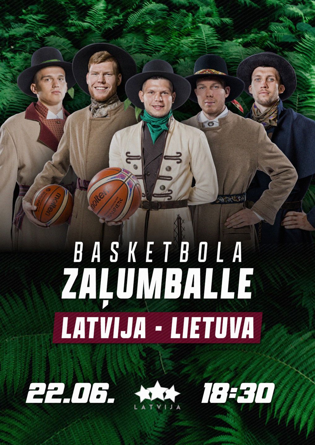 Production near Self-indulgence Latvija - Lietuva. Basketbola zaļumballe - BezRindas