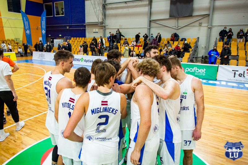 Latvijas basketbola Užavas kauss: BK Latvijas Universitāte pret BS Tukums