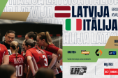 Women’s EHF Euro 2024 kvalifikācijas spēle handbolā sievietēm Latvija – Itālija