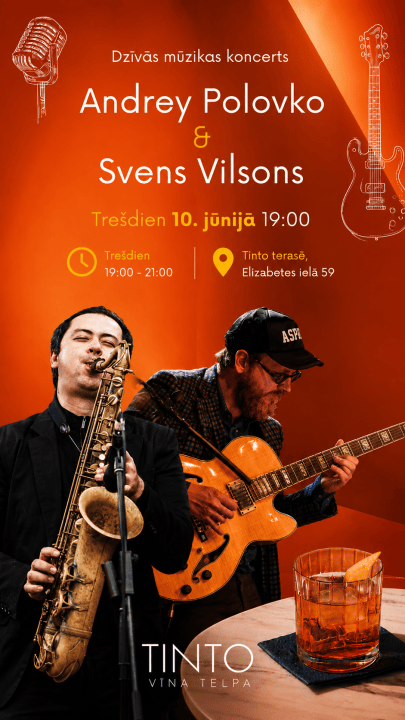 Trešdienas dzīvās mūzikas vakars / koncerts!