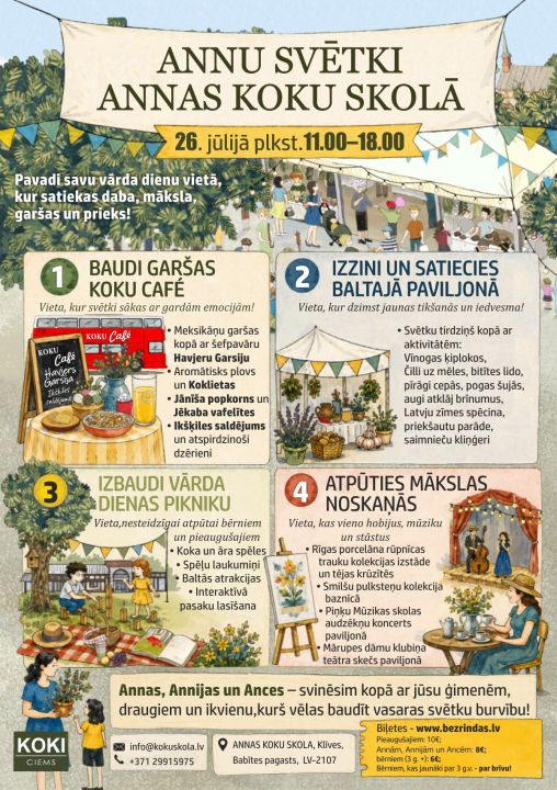 Annu svētki Annas koku skolā