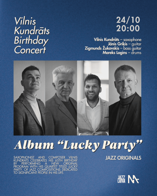 Vilnis Kundrats' Birthday Concert | Album "Lucky Party"