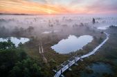 Ирбене, Белая дюна, Большое Кемерское болото