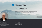 Inga Daliba. LinkedIn biznesam (notiks tiešsaistē)