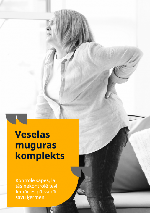 Veselas muguras starta komplekts/DĀVANU KARTE