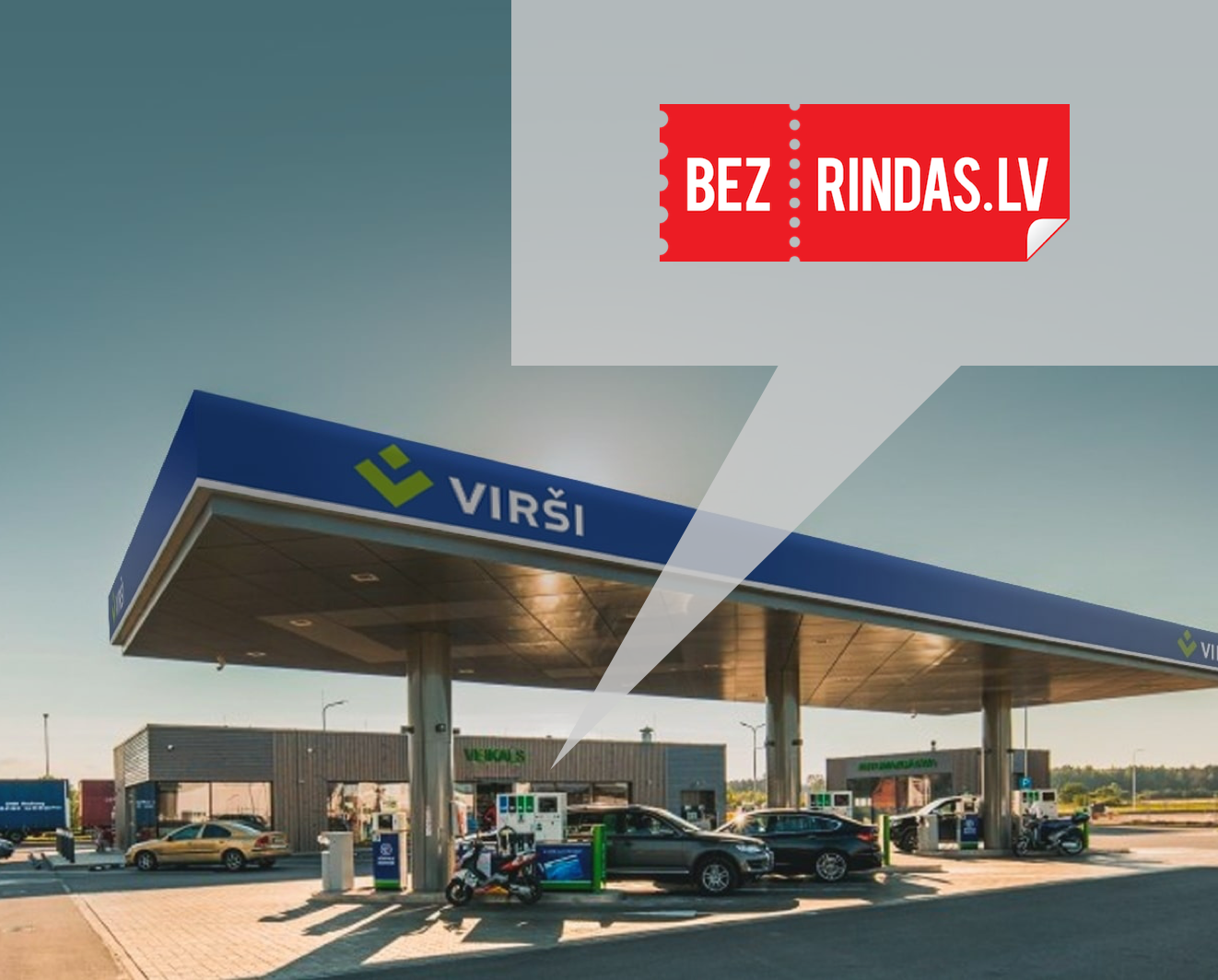 Bezrindas.lv tickets - now also available at Virsi gas stations!